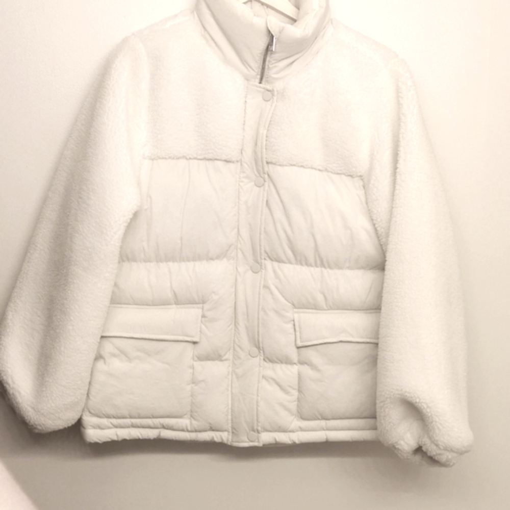White Puffer Jacket